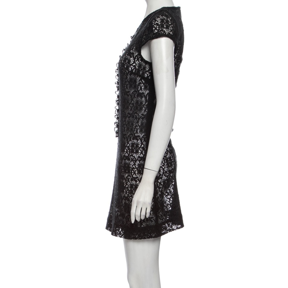 Lace Pattern Mini Dress - Picture 2 of 4